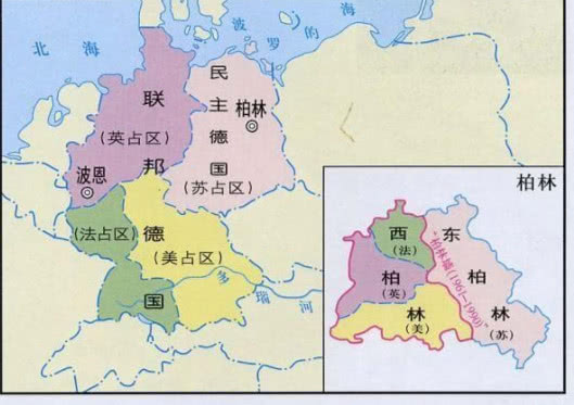 东德西德统一的过程图片