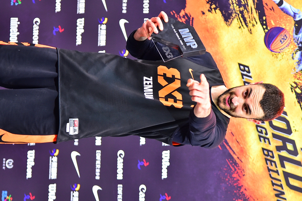 2017年10月29日,北京,2017fiba3x3世界巡回赛华熙国际北京总决赛赛况.