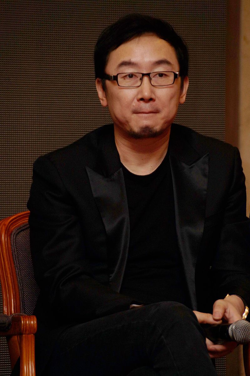 2014年03月06日,上海,电影《脱轨时代》上海宣传. 陆川