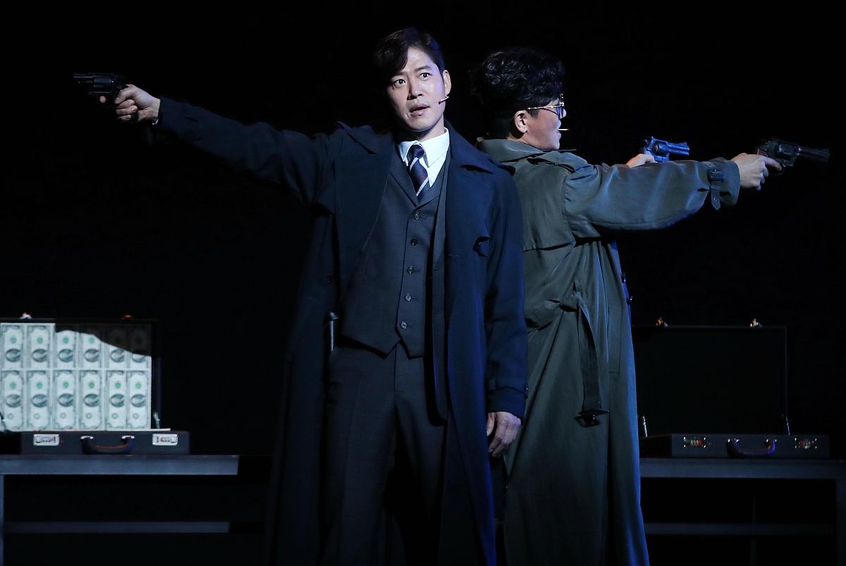 2020年1月2日,韩国首尔,<strong>明星</strong>出演舞台剧《a better tomorrow》.s.