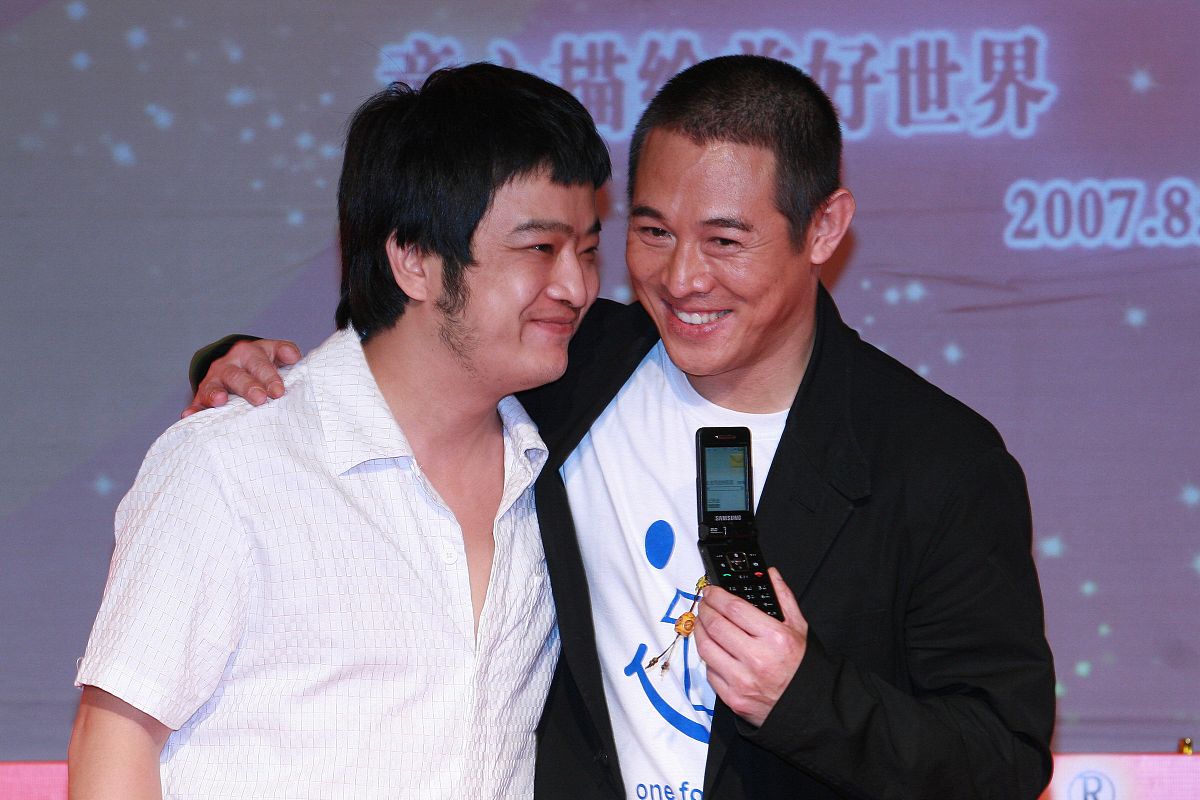 2007年8月31日,北京,李连杰"1基金"慈善拍卖晚会.李连杰+++_+++李连杰