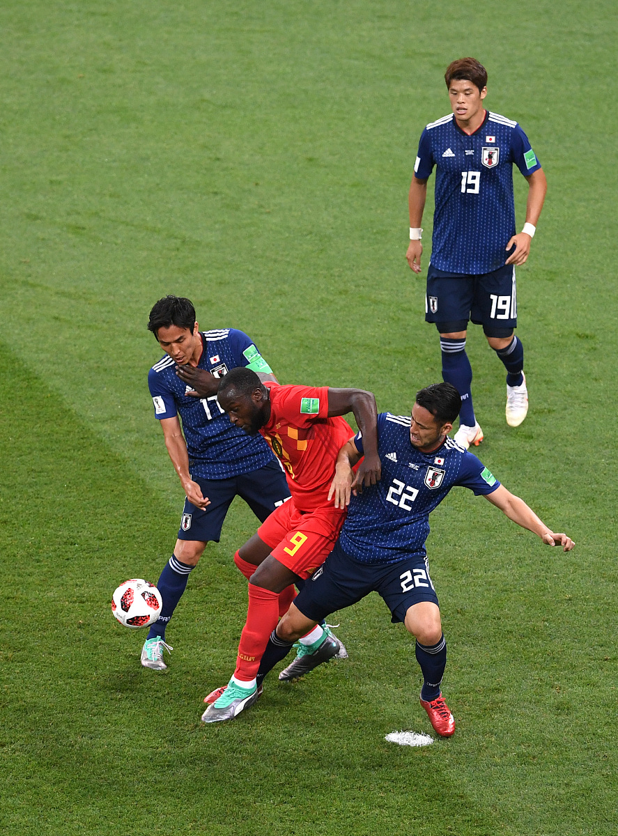 2018年7月2日,俄罗斯,2018俄罗斯世界杯1/8决赛,比利时3-2日本.***_**