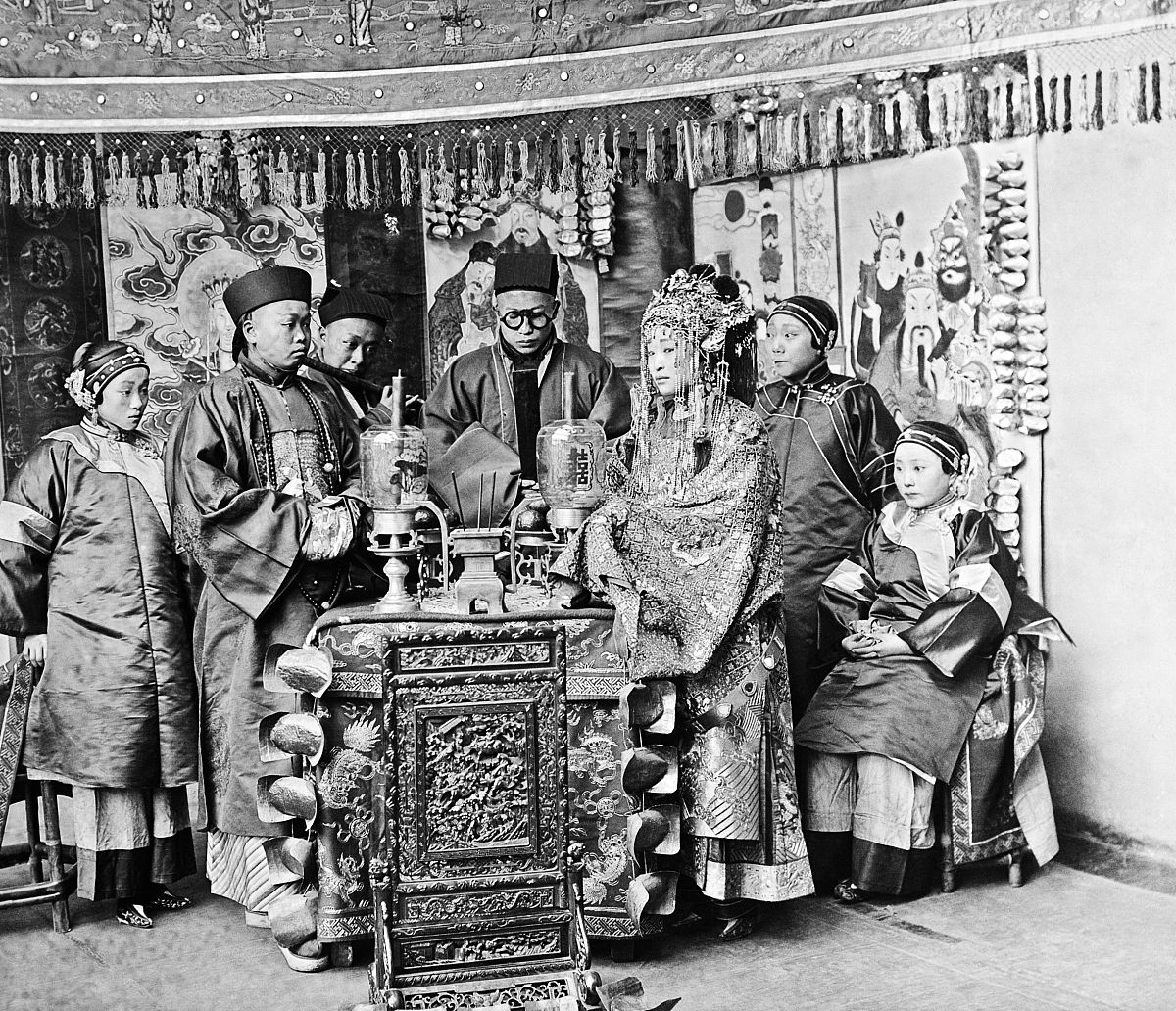 1930<strong>年代</strong>的婚礼.
