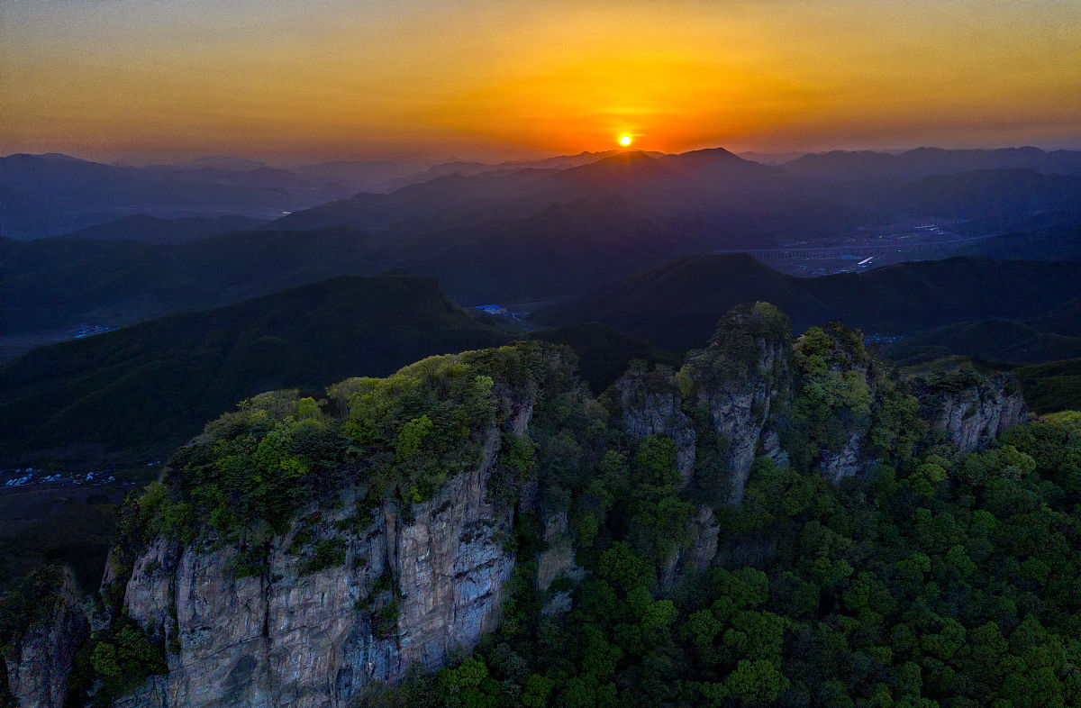 2019年05月14日,辽宁本溪,五女山.