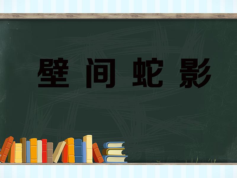 [图]「秒懂百科」一分钟了解壁间蛇影