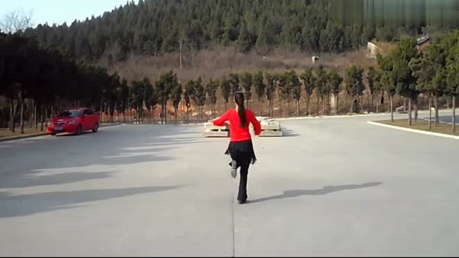 叶子广场舞又见山里红