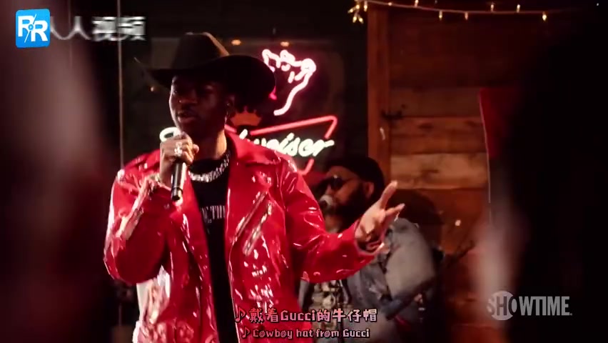 [图]听Lil Nas X现场演绎国际版抖音神曲