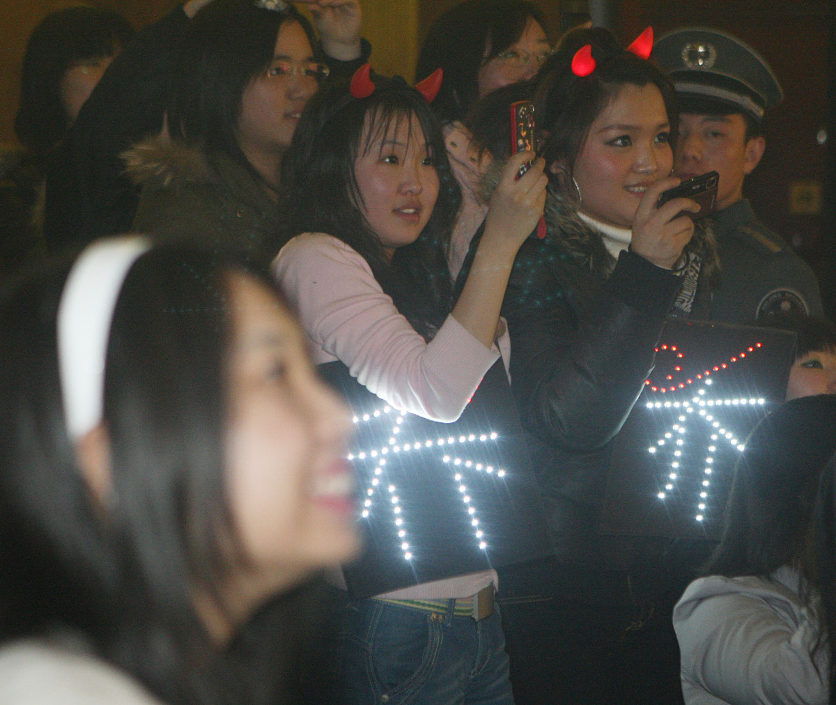 2008年12月19日,北京,2008北京校园音乐演出季的最后一场演唱会在中国