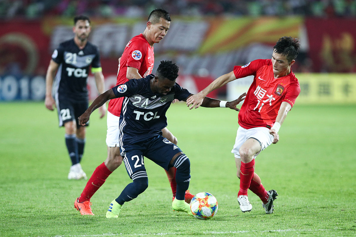 2019年4月10日,广东广州,2019亚冠小组赛f组,广州恒大淘宝4-0墨尔本胜