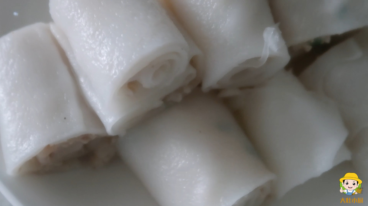 肠粉不用出去买了,做法比例都告诉你,吃起来鲜香满口、细腻爽滑