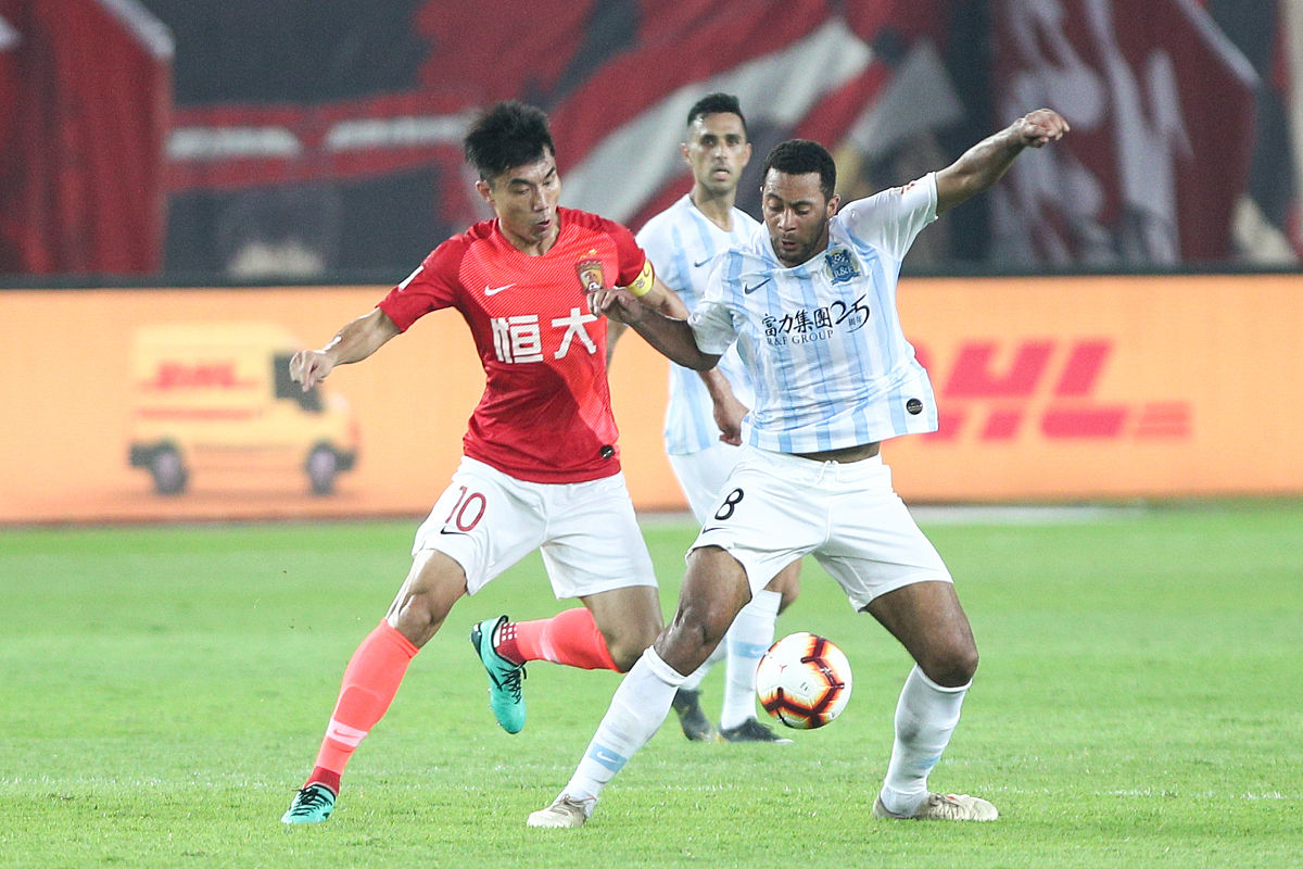 2019中超第4轮:塔利斯卡梅开二度 广州恒大淘宝2-0广州富力
