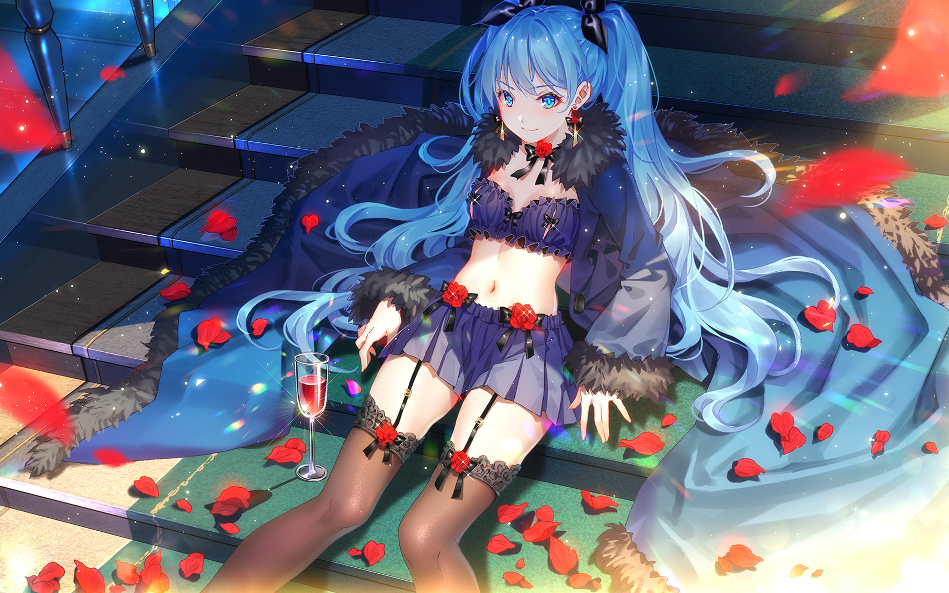 美图动漫:二次元动漫女孩插画壁纸，让你喜欢的不得了!