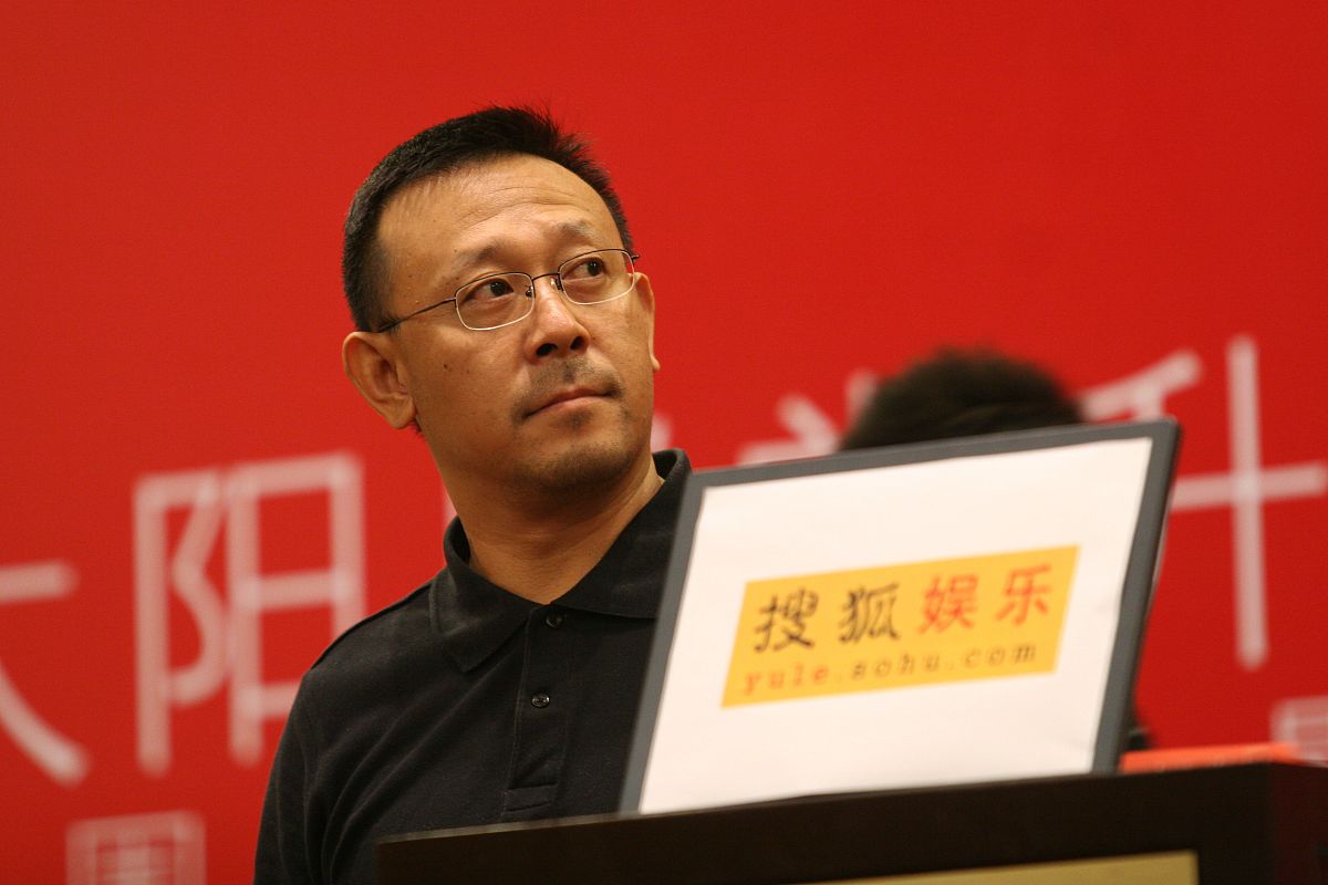 2007年7月26日,北京,影片《太阳照常升起》的官网启动仪式.姜文+++_++