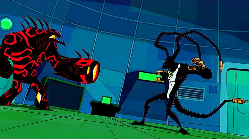 [图]Ben10:变形魔嚣张至极,电蜥闪亮登场,他可是你的克星啊!