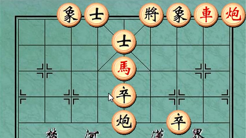 [图]精妙罕见的象棋杀法,从输到赢,乱战出奇迹