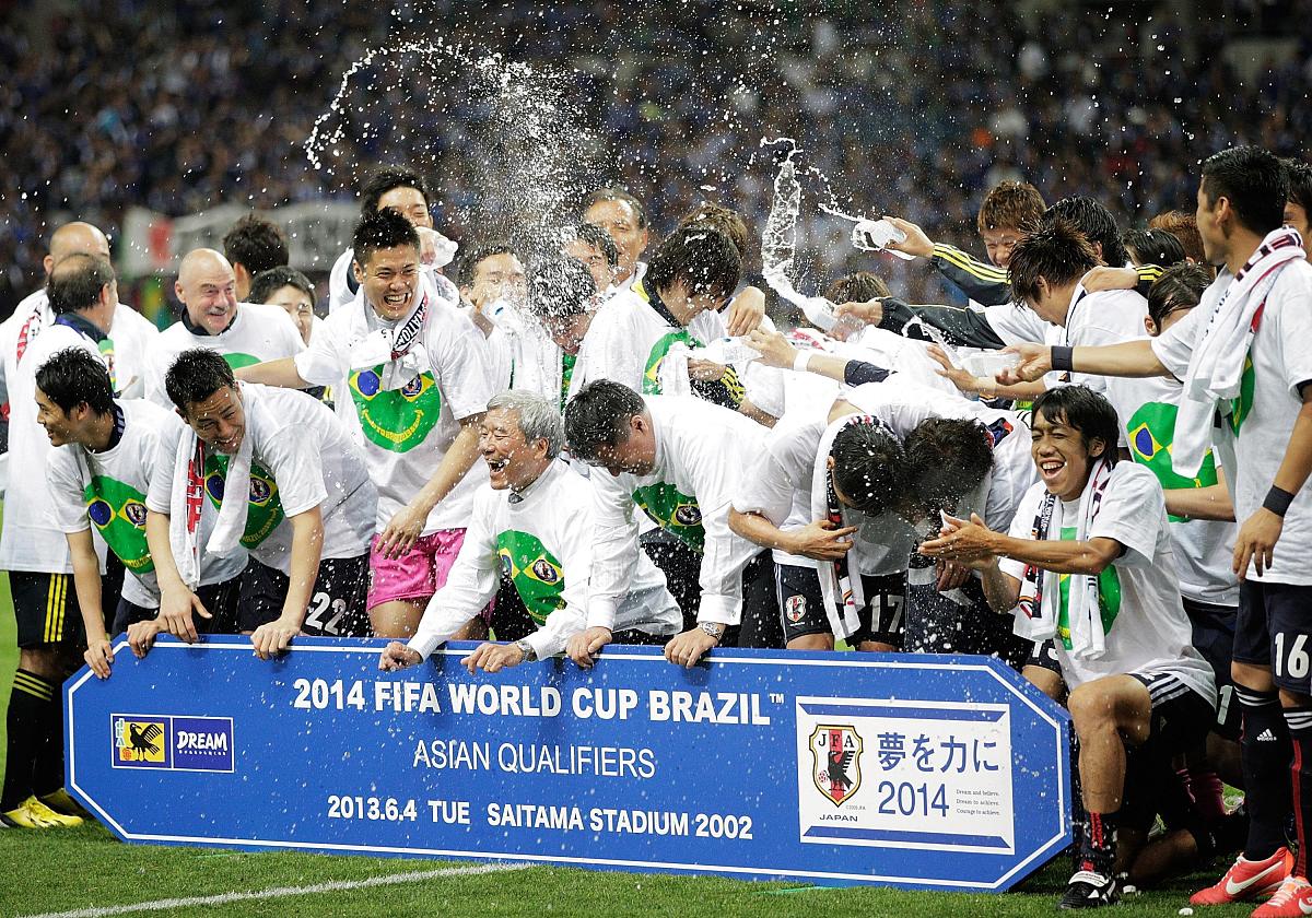 2013年6月4日,日本琦玉,2014<strong>世界</strong>杯亚洲区预选赛,日本vs澳大利亚.