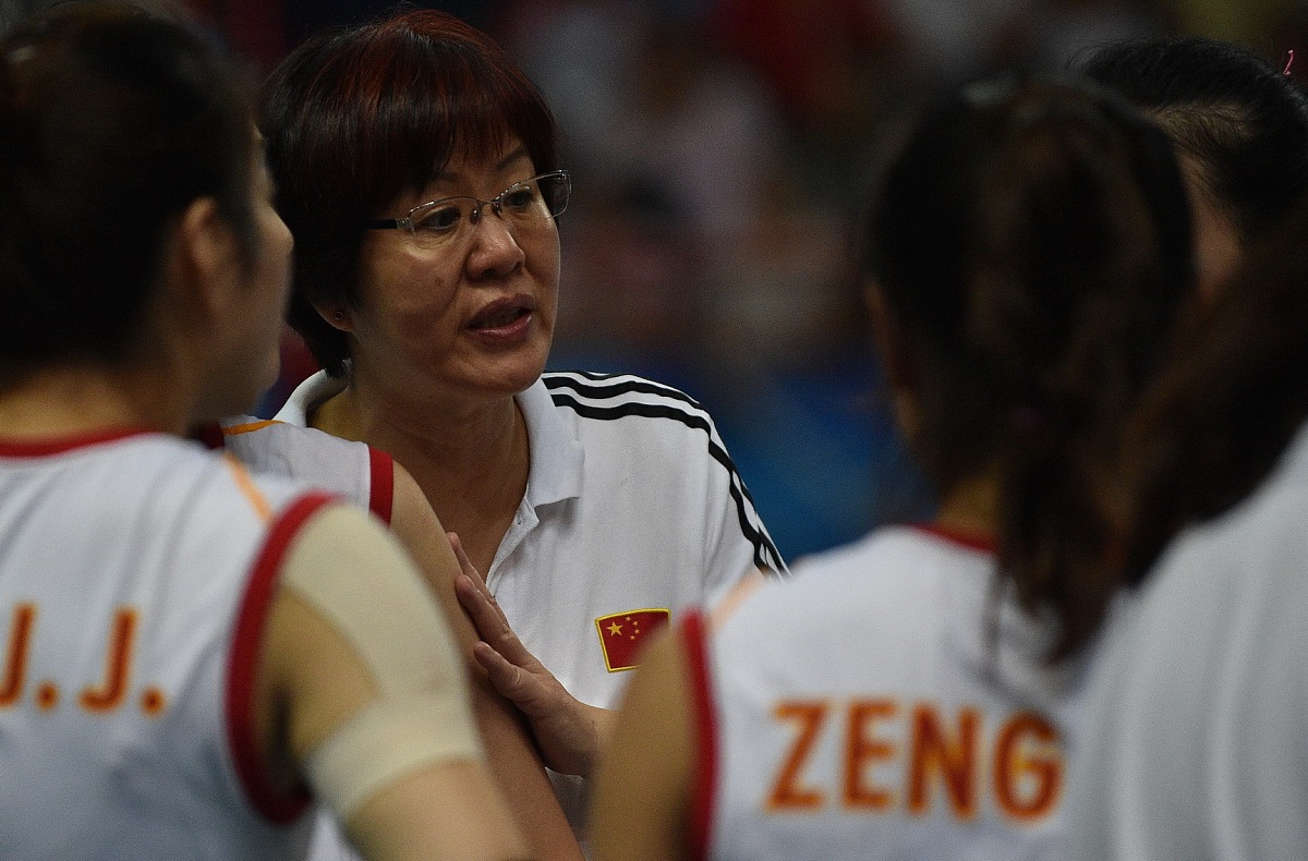 2014年9月27日,意大利,2014女排世锦赛小组赛,中国vs古巴.***_***郎平
