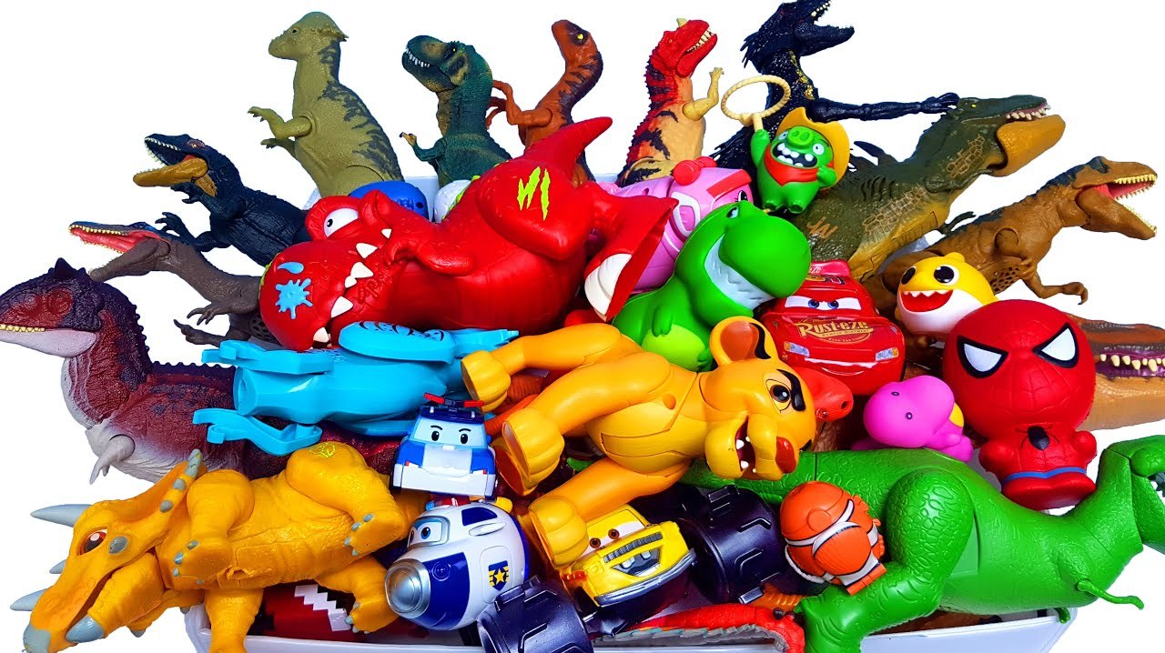 变形动物小丑鱼恐龙机器人玩具