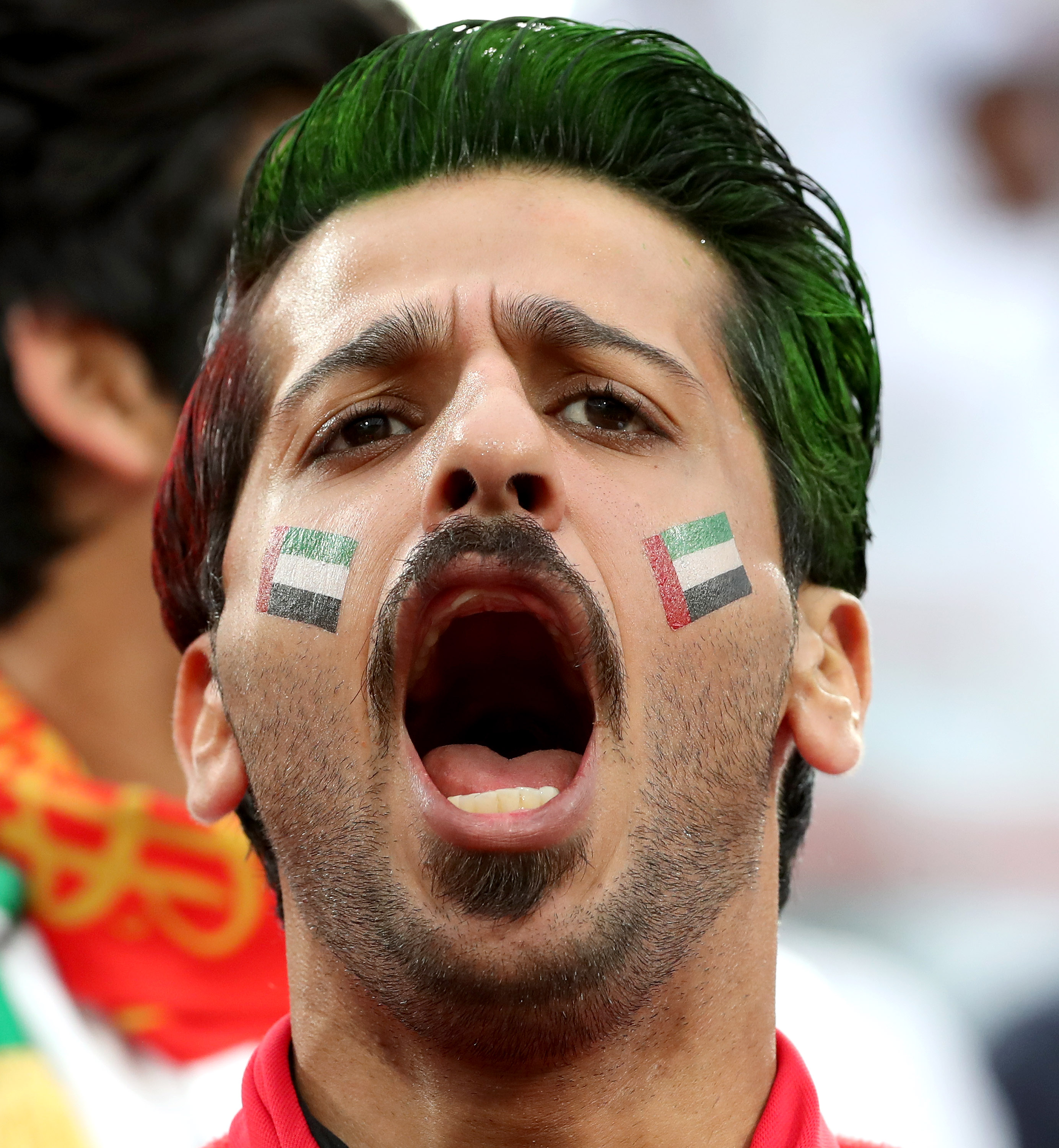 足球--半决赛:卡塔尔队对阵阿联酋队