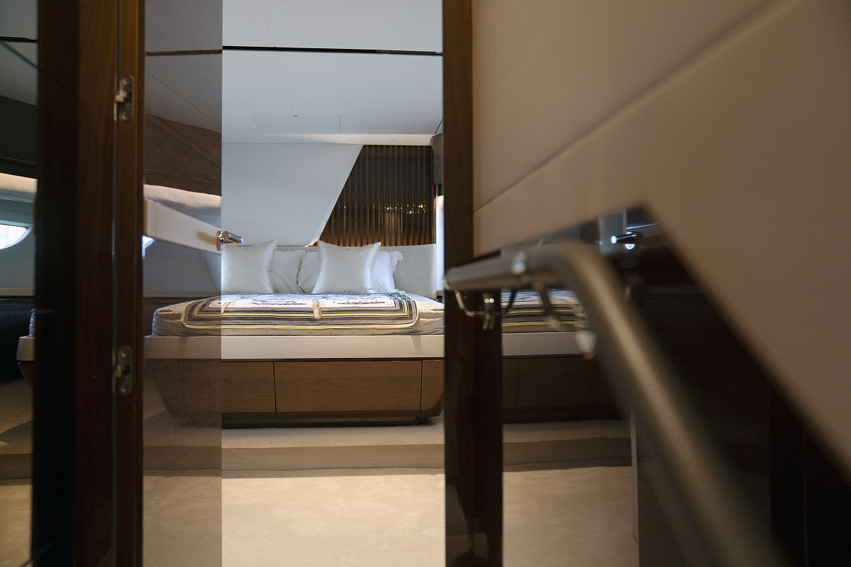 当地时间2019年5月16日,新加坡,英国著名厂商公主游艇(princess yacht