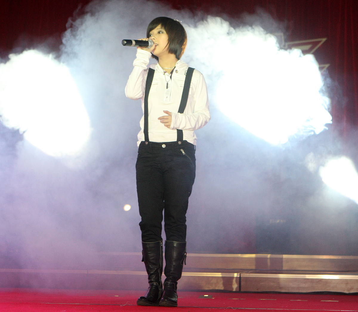 2008年12月19日,北京,2008北京校园音乐演出季的最后一场演唱会在中国