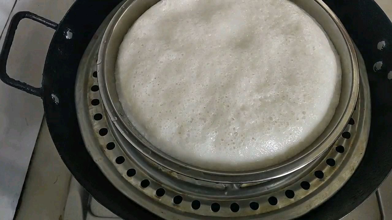用这种方法做米发糕,一次就能做成功哦,喜欢的朋友可以收藏。