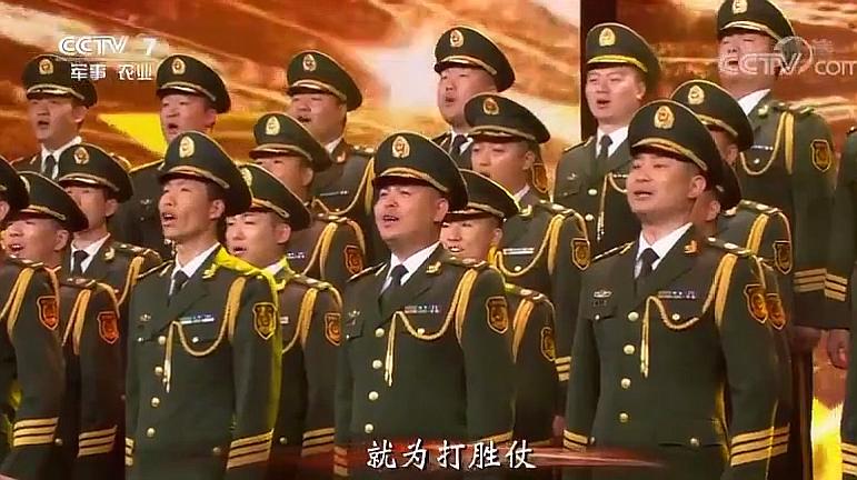 [图]武警男声合唱团演唱《就为打胜仗》,唱出军人气势,让人热血沸腾