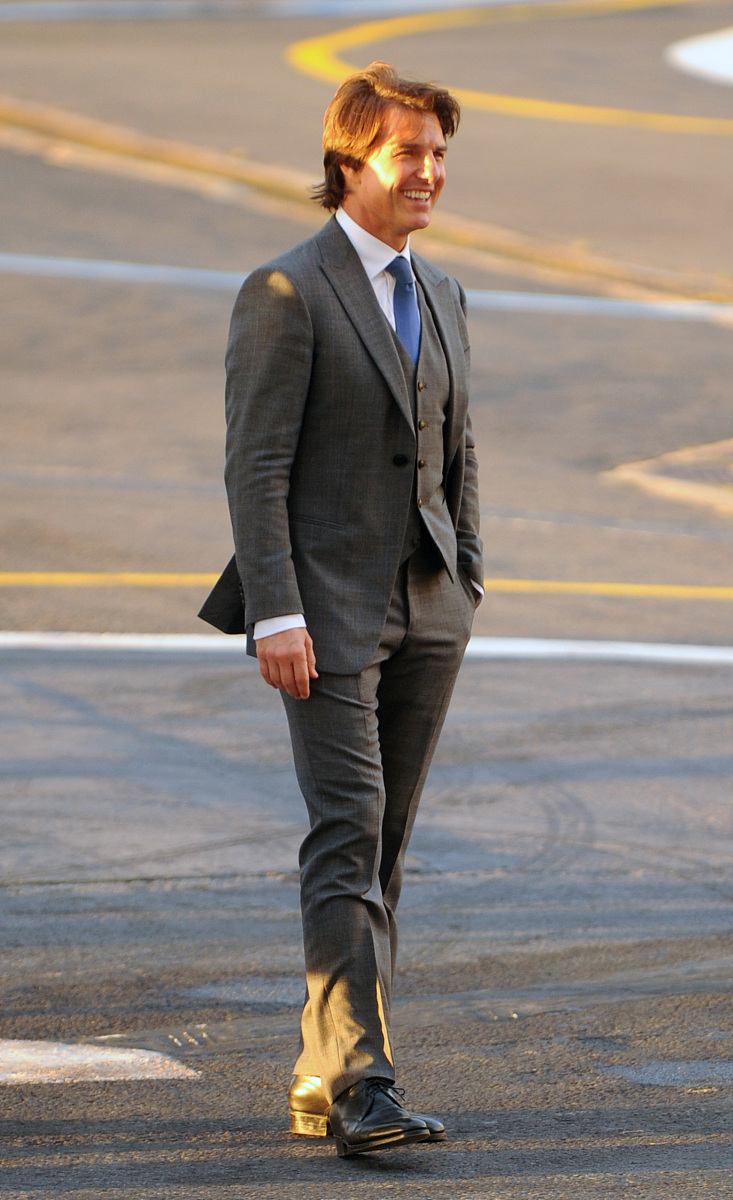 2015年7月27日讯,伦敦,当地时间7月25日,汤姆·克鲁斯(tom cruise)搭