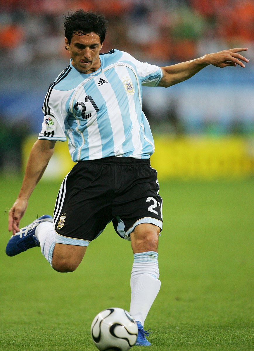 2006年6月10日,世界杯c组,阿根廷2-1战胜科特迪瓦.布尔迪索  hamburg,