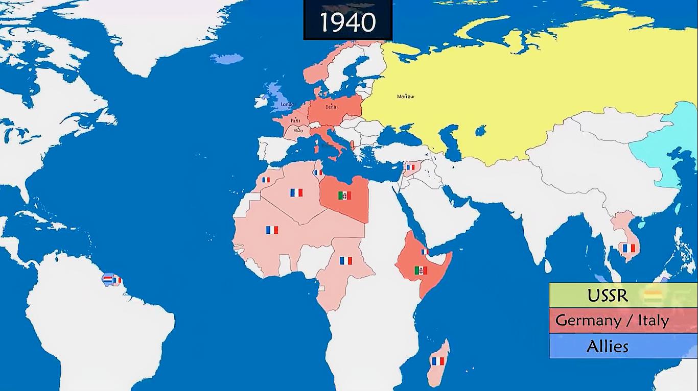 [图]「从地图看二战」第二次世界大战重要事件全解析