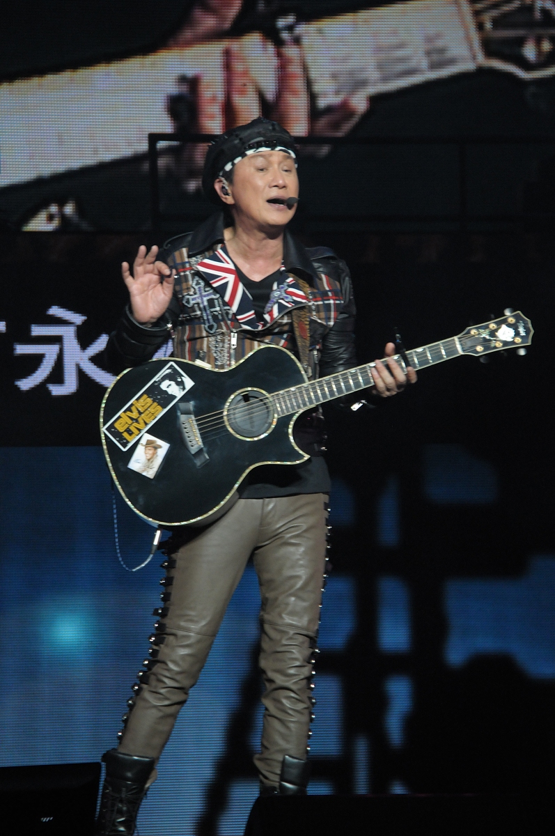 2014年05月24日,上海,许冠杰世界巡回演唱会,在上海梅赛德斯奔驰演艺