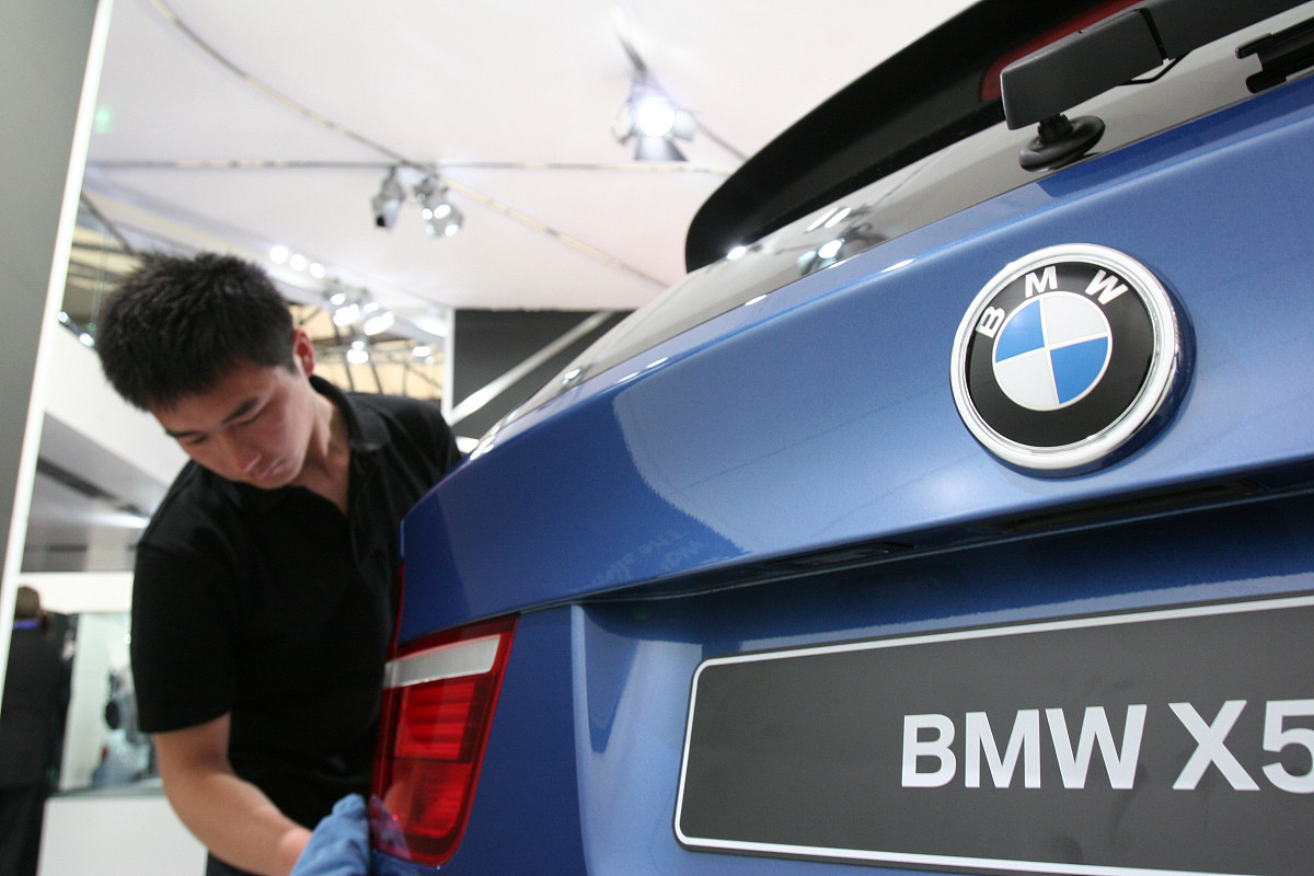 上海车展宝马冰淇淋给外国人写封道歉信