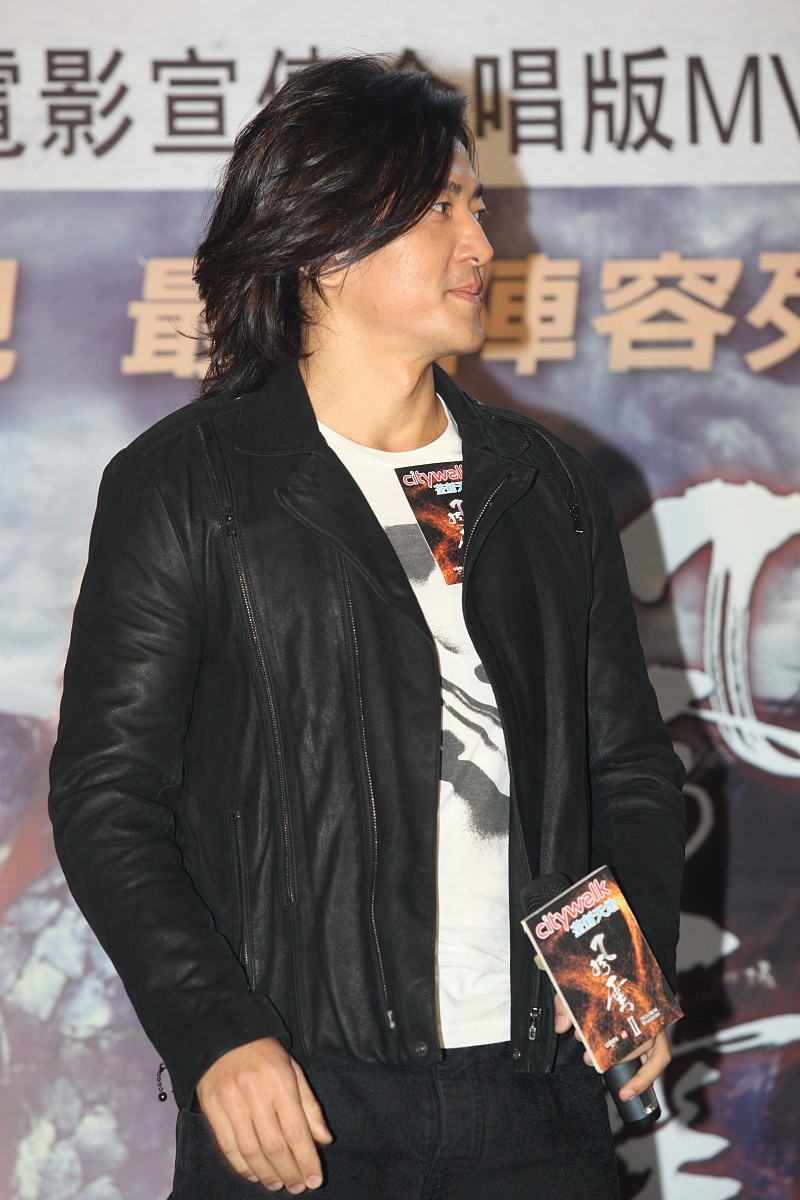 2009年11月22日,香港,电影《风云》mv首播.***_***  郑伊健+++_+++风
