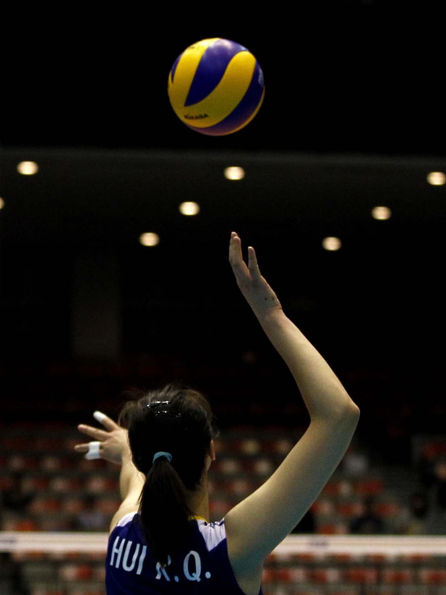 2011年11月8日,日本广岛,2011女排世界杯第2阶段,中国vs多米尼加.***_