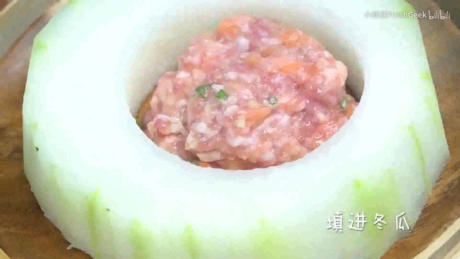 蒸的很美味,宝宝们都爱吃的冬瓜盅,在家轻松做!