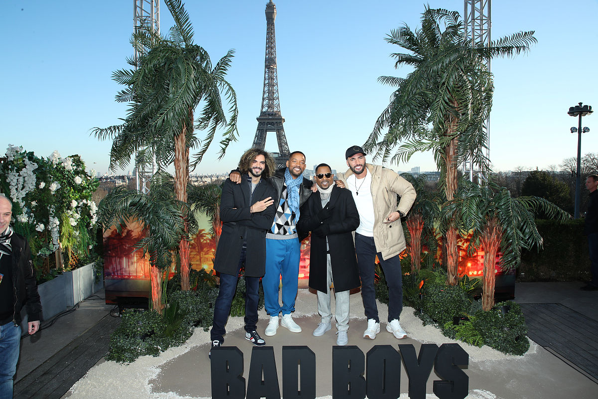 当地时间2020年1月6日,法国巴黎,明星出席电影《绝地战警3》(bad boys