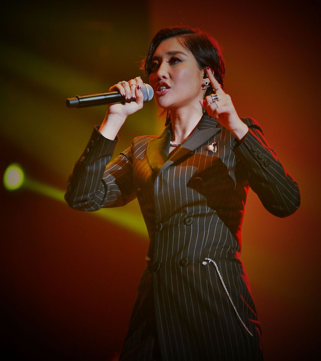 2018年12月1日,南京,a-lin黄丽玲举办演唱会.***_***a-lin黄丽玲南京