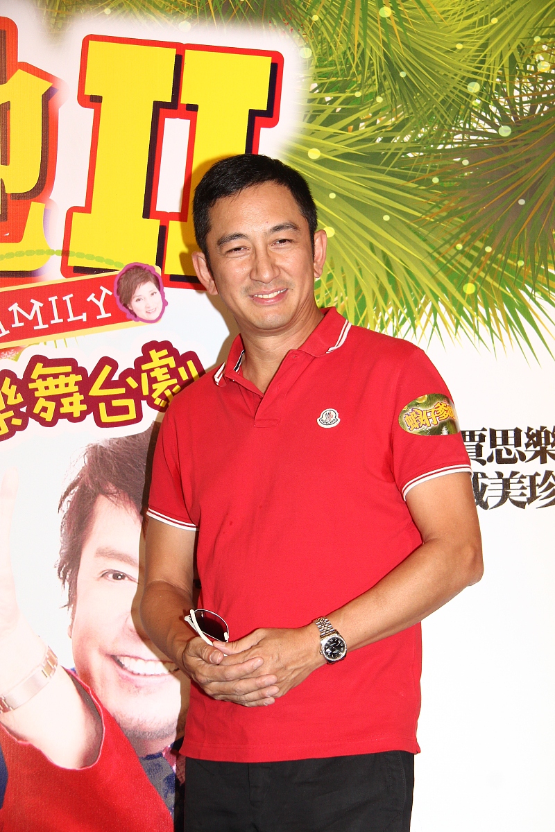 2012年10月11日,香港,《虾仔爹?o音乐舞台剧ii》记者会.***_***吴启华