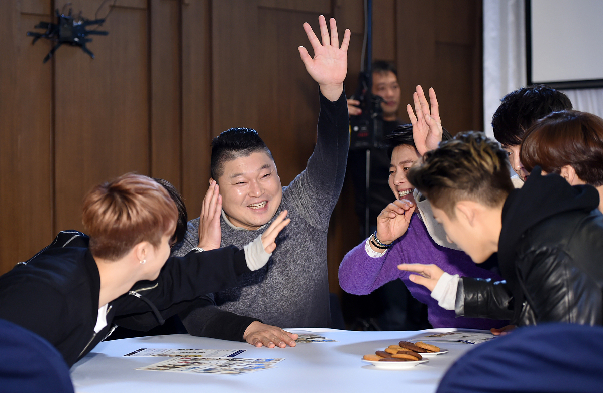 2015年12月15日讯,韩国,韩国jtbc电视台《玛丽和我》节目的新闻发布会