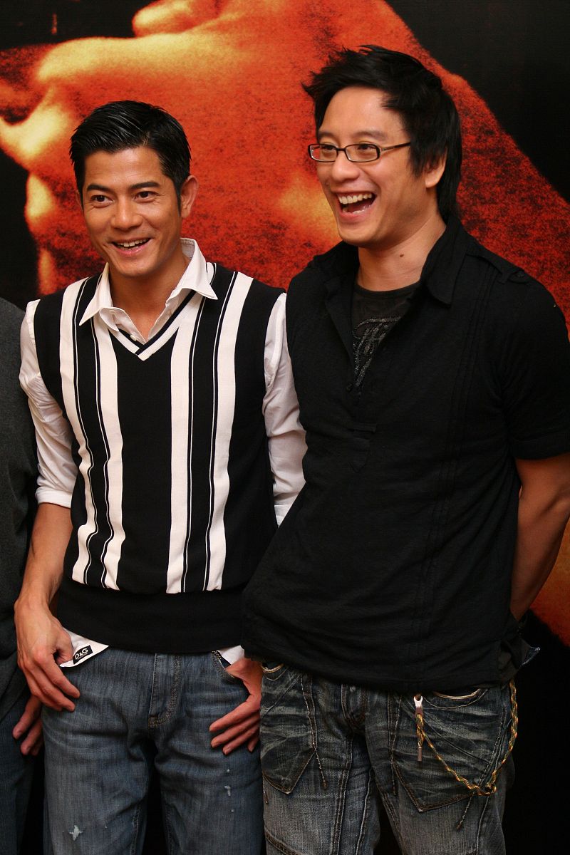2007年9月25日,北京,电影《c+侦探》北京记者会举行.郭富城  导演彭顺