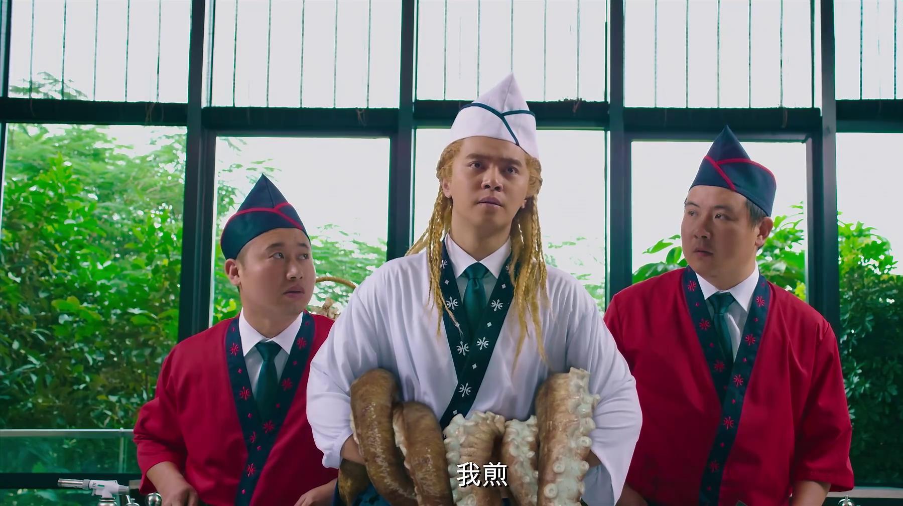 美人鱼:章鱼哥刺杀小刘,差点把自己变成了铁板烧,残忍又搞笑