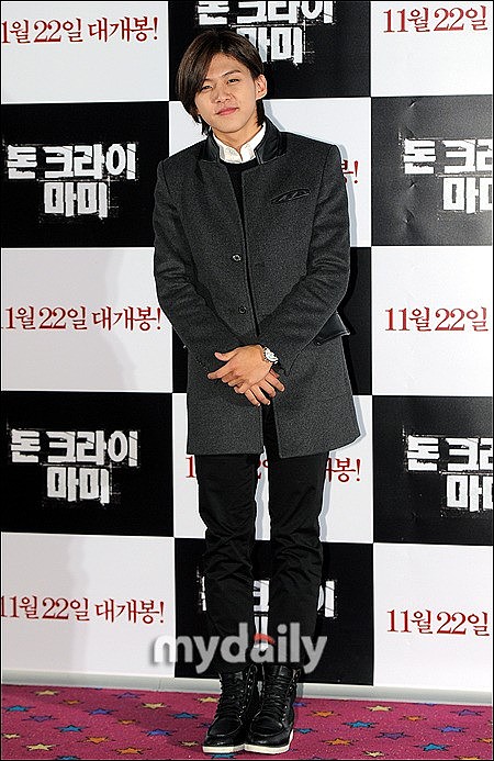 2012年11月16日讯,韩国,11月15日晚,韩国电影《don't cry mammy》在首