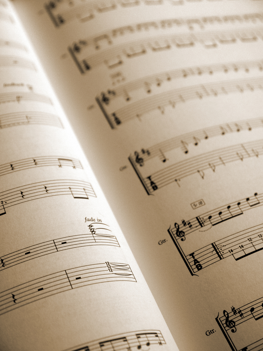 sheet music