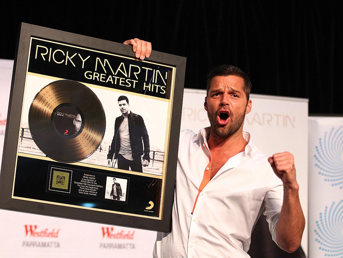 2013年5月10日讯,悉尼,当地时间5月9日,瑞奇·马丁(ricky martin)出席