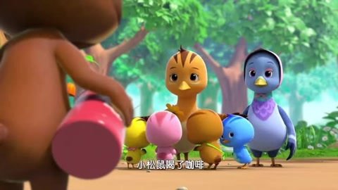 萌鸡小队 第2季 第2集 咖啡好苦啊