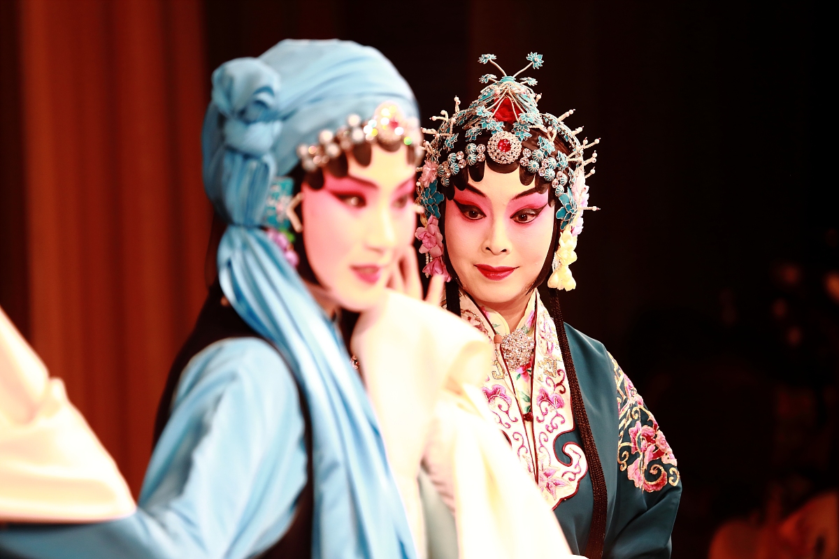 2017年12月30日,北京,国家京剧院在梅兰芳大剧院演出了传统京剧剧目《