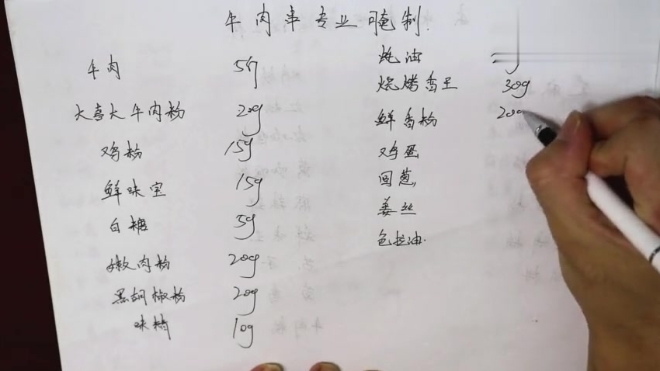 专业烧烤串,绝版牛肉串腌制方法,快点收藏吧