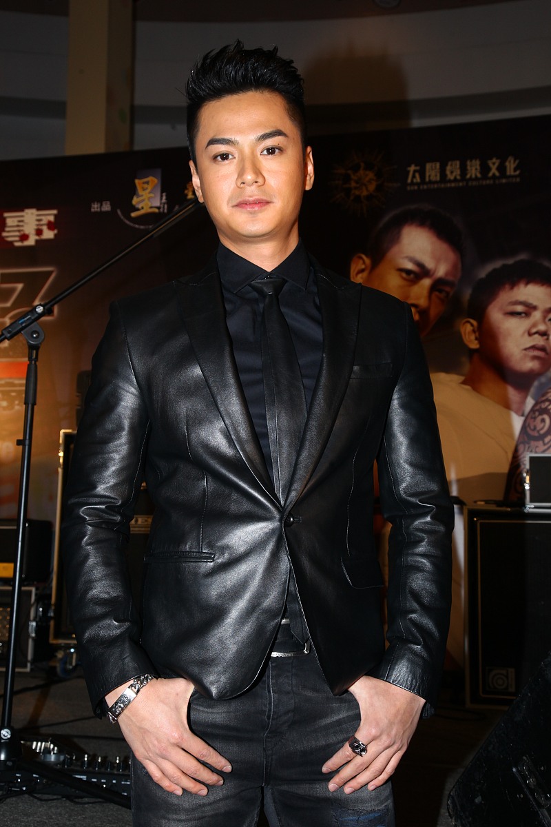 2013年1月8日,香港,电影《古惑仔:江湖新秩序》首映礼.***_***罗仲谦+