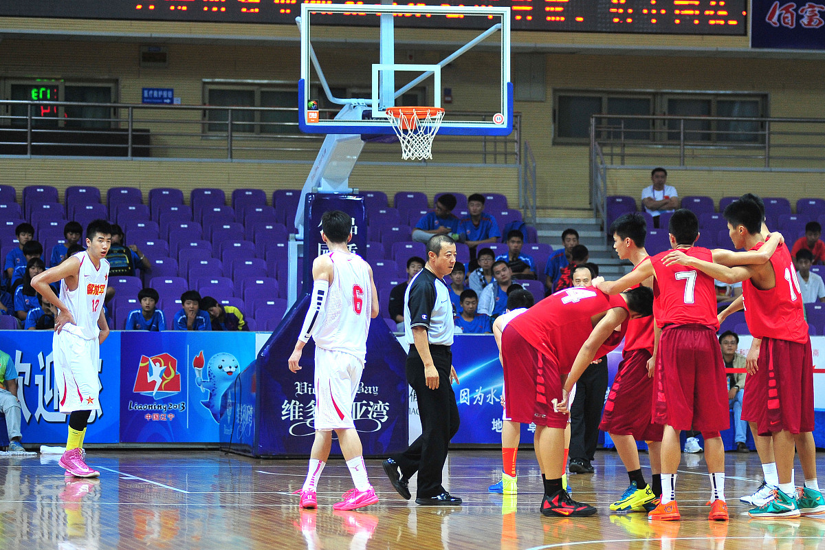 2013年9月3日,阜新,2013全运会第3日u18男篮,山东vs解放军.***_***