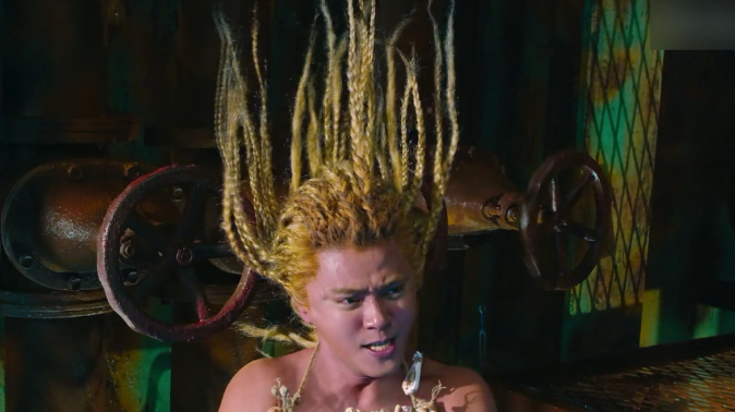 美人鱼:人鱼婆婆讲故事,关键时刻竟睡着,罗志祥浮夸亮相急救场